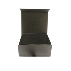 กล่องของขวัญพับได้แบบกำหนดเอง กล่องกระดาษแข็งแม่เหล็ก กล่องกระดาษพับพร้อมหูหิ้วริบบิ้น - Product Image 3