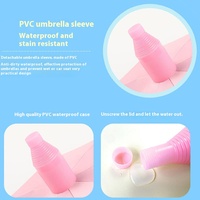 Parapluie imperméable pour enfants, taille moyenne, motif sirène, pour filles et garçons, bébés, dessin animé, design pluie/soleil, parapluie mignon pour enfants