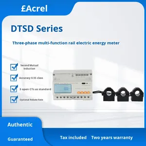 Ankerui DTSD1352-CT đường sắt gắn ba pha năng lượng mét Ba mở-loại máy biến áp hiển thị kỹ thuật số 0.5S lớp chính xác 380V - Product Image 2