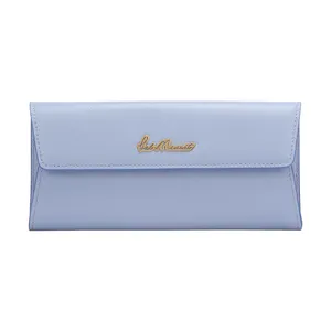 Melody — portefeuille en cuir véritable pour femmes, portefeuille long à pochette, plusieurs couleurs, personnalisé