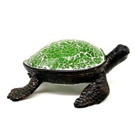 Lampe de jardin imperméable en mosaïque de verre, tortue de mer pour décoration de jardin, décoration de pelouse extérieure