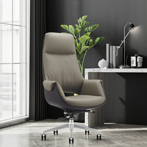 Sedia Direzionale Ergonomica Moderna in Pelle con Cuscino Spesso e Funzioni Regolabili per Lunghe Sessioni di Lavoro - Product Image 3