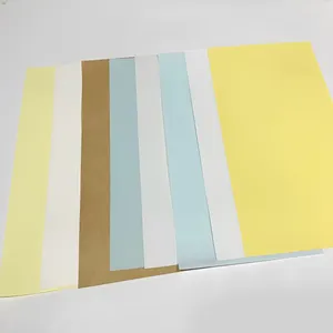 Silicone Coated Paper Yellow White Release Silicone Coated Paper Release Liner