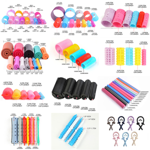 DAIOU Produttore di Bigodini Senza Calore Multi-misura, Strumenti per Acconciature Fai-da-Te, Bigodini Autoadesivi Personalizzati con Fermagli - Product Image 5