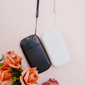 الأكثر مبيعًا 20 أو 30 بخاخ جيب بلاستيكي زجاجة بطاقة ائتمان للعطر قابلة لإعادة الملء خالية من الكحول معقم يدوي برذاذ ناعم - Product Image 2