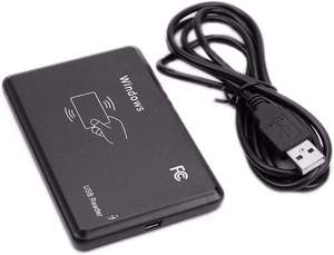 Đầu đọc thẻ không tiếp xúc 13.56 MHz Đầu đọc thẻ Máy tính để bàn đầu đọc thẻ IC Đầu đọc thẻ nhận dạng tần số vô tuyến RFID - Product Image 5