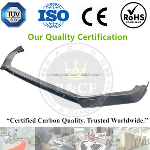 Alerón Delantero de Fibra de Carbono Real Estilo GTS-V para <span class=keywords><strong>Honda</strong></span> <span class=keywords><strong>Civic</strong></span> <span class=keywords><strong>Type</strong></span> <span class=keywords><strong>R</strong></span> FL5 <span class=keywords><strong>2023</strong></span>+, Accesorios para Kit de Carrocería, Ajuste Perfecto - Product Image 3