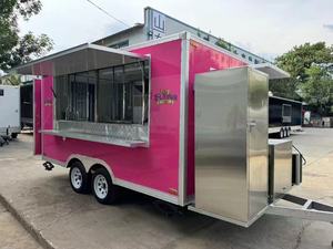 <span class=keywords><strong>2025</strong></span> nhà sản xuất Bán hàng nóng đầy đủ trang bị thực phẩm xe tải Trailer OEM thiết kế Dot wmi giấy chứng nhận 220V cho hotdogs kẹo chip - Product Image 3