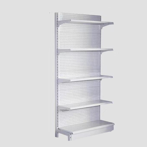 Nhật Bản Phong Cách Hiện Đại Modular Kim Loại Nhiệm Vụ Nặng Nề Siêu Thị Lưu Trữ Kệ Màu Hồng Trắng Có Thể Điều Chỉnh 400x60cm - Product Image 4