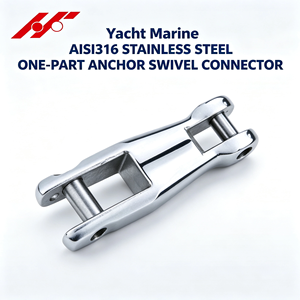 Connecteur pivotant monobloc en acier inoxydable AISI316 pour ancre marine Hydro Yacht - Product Image 3