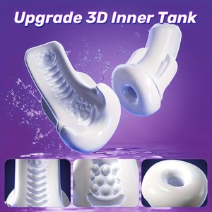 Pompe à pénis mains libres, stimulateur de poche, vibromasseur à poussée et succion, dispositif de masturbation masculine pour <span class=keywords><strong>homme</strong></span>, jouets sexuels - Product Image 5