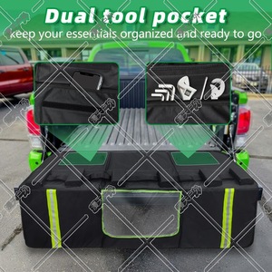 Protector de Puerta Trasera de Camioneta para Bicicletas con Ventana Transparente de PVC Negro para Mejora y Adaptación - Product Image 3