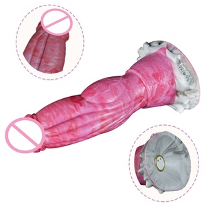 YOCY Small Size Gory Dildo Portable Powerful <b>Vibrating</b> Anal Plug With Sucker Silicone Soft Fantasy Dildo Wireless Control Penis - Product Image 1