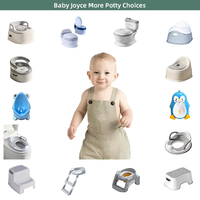 Chaise de toilette pour bébé personnalisée de haute qualité avec siège d'apprentissage antidérapant et doux et poignées