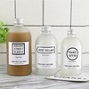 Des échantillons gratuits 16 oz boissons en verre bouteille de jus 8 oz rond fruits bouteille en verre avec bouchon à vis