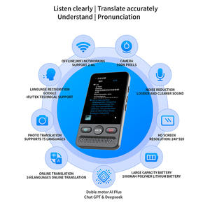2025 amazo Ai translator เครื่องแปล<span class=keywords><strong>ภาษา</strong></span>160แบบเรียลไทม์สำหรับงานแปล<span class=keywords><strong>ภาษา</strong></span>อังกฤษยอดนิยม - Product Image 4