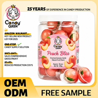 Bonbons gélifiés 3D personnalisés OEM en gros, remplis de confiture de fruits, bonbons mous en forme d'œil, bonbons à mâcher, bonbons à la fraise