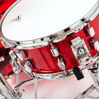 Batterie de percussions transparente en acrylique pour adultes