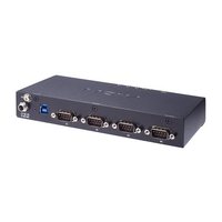 Konverter USB-ke-Serial Moxa UPort 1450I-G2 Konektor Jantan DB9 hingga 5 Gbps