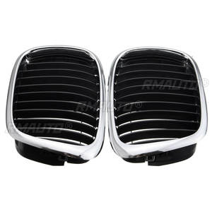 2 Piezas de Rejillas Delanteras Brillantes Color M para BMW E39 Serie 5 525 528 530 540 M5 1997 1998 1999 2000 2001 2002 2003 - Product Image 5