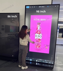 HUSHIDA Wholesale Commercial <strong>Advertising</strong> Screen 4k LCD <strong>Advertising</strong> Totem Floor Standing Digital Signage Screen for <strong>Advertising</strong> - Product Image 2
