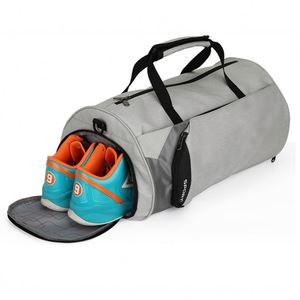 High Quality Polyester Sports Duffel <b>Gym</b> Bag with Shoe Basketball Compartment - Product Image 1