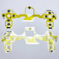 SYYTECH 1.0 2.0 JDS-001 JDS-011 Film conducteur pour PS4 contrôleur clavier câble flexible jaune pièces de réparation remplacement