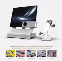 Appareil d'analyse du cuir chevelu, analyseur de peau et de cheveux, imagerie multi-spectrale, machine de diagnostic du cuir chevelu pour salon, caméra de diagnostic capillaire