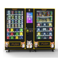 Distributeur Automatique de Box Mystère Labubu avec Écran Numérique Personnalisable de 22 Pouces, Fonction SDK, Machine à Box Chanceuses