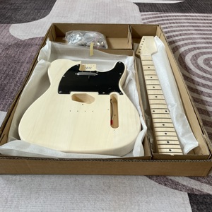 ชุดกีตาร์ไฟฟ้า DIY TL พร้อมฟิงเกอร์บอร์ดแบบ <span class=keywords><strong>SSH</strong></span> Flabellate คอไม้เมเปิล จัดส่งรวดเร็ว - Product Image 4