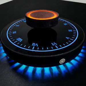 Base de Exhibición Magnética Levitante HCNT con Rotación de 360 Grados, Luz de Colores, Exhibición Flotante para Modelos y Juguetes, Soporta 300G-350G - Product Image 1