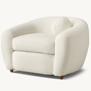 Thiết kế Hiện Đại Đồ nội thất trong nhà khung gỗ rắn thoải mái bọc phong cách cổ điển phòng khách <span class=keywords><strong>sofa</strong></span> đơn - Product Image 3