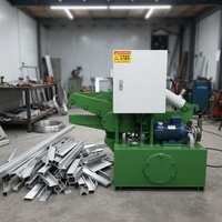 Cisaille hydraulique automatique intégrée pour couper les fils métalliques usagés/les profilés métalliques usagés