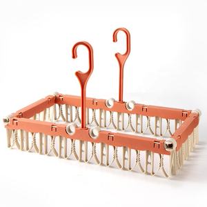 Pinzas Plegables para <span class=keywords><strong>Ropa</strong></span>, Pinzas de Plástico para Lavandería y Colgador de Secado por Goteo, Colgador de <span class=keywords><strong>Ropa</strong></span> Interior con Pinzas para Calcetines, Sujetadores, Lencería y <span class=keywords><strong>Ropa</strong></span> - Product Image 1