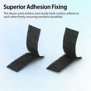 Sangles auto-agrippantes multi-styles personnalisées en nylon multi-usages pour fixation de rideaux, bricolage textile et organisation domestique - Product Image 4