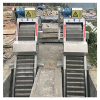 SUS 304 Filter wassersysteme Auto mechanisches Stangen siebs ystem Reinigung Wasser Kläranlagen
