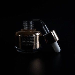 Flacon compte-gouttes en verre Tianjing 30 ml avec bouchon en caoutchouc pour huile essentielle - Product Image 1