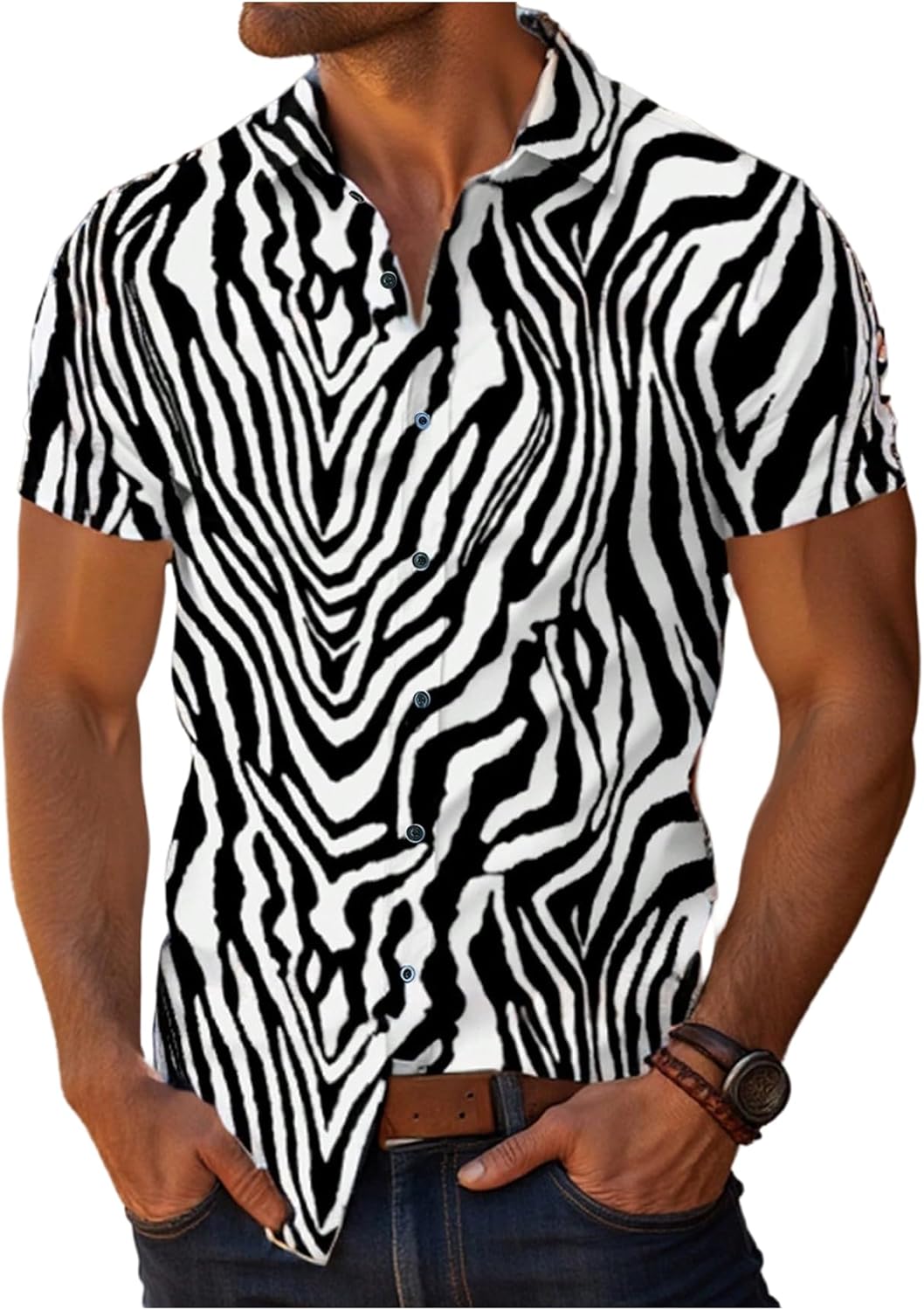 Black striped