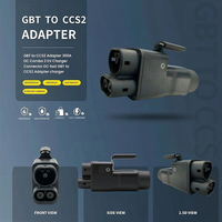 Adaptateur de chargeur DC pour véhicules électriques NTO GBT vers CCS2 300A IEC 62196-3 pour véhicules immatriculés à Hong Kong en voyage vers le nord