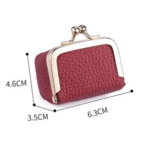 Yeni Mini Kiss Lock Çanta, Küpeler, Yüzükler ve Kolyeler için Taşınabilir Mücevher Saklama Kutusu, Küçük Bozuk Para Cüzdanı, Promosyonlu - Product Image 3