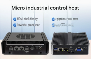 Mini PC Industrial NANO-I Intel Core i3/i5, Doble LAN, 2 COM, RS485, mSATA+SSD, HDMI, VGA, Montaje en Pared, IoT Gateway, Computadora de Automatización - Product Image 4