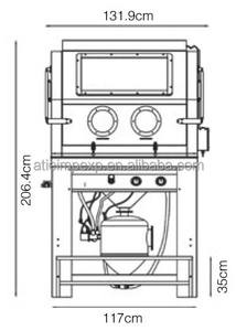 Sableuse haute pression 990L avec dépoussiéreur Cyclone - Product Image 4