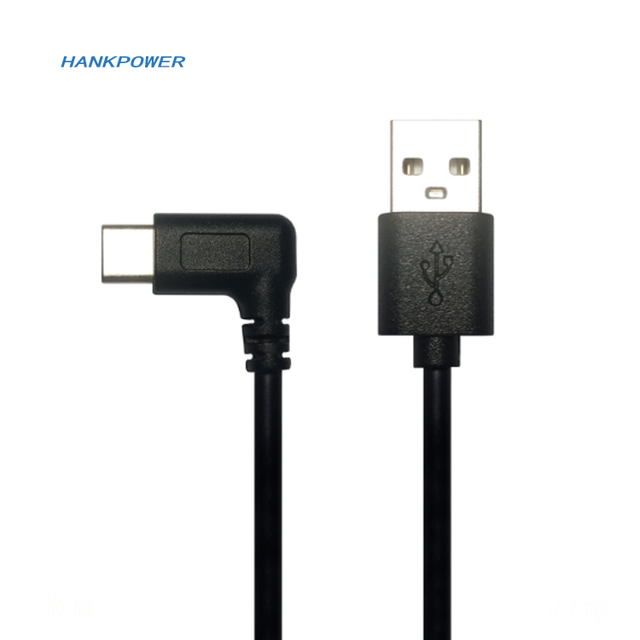 28AWG 24AWG 22AWG 20AWG 4 Cores Right Angle USB-C Type-C Data Charging Cable 0.2m 0.5m 1m 2m