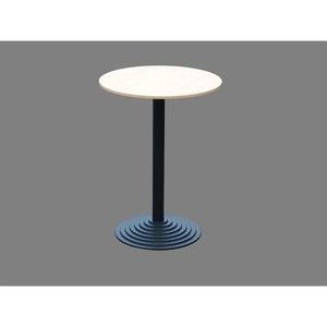 Tavolo Alto Saturno, Piano in Faggio Massiccio ø 75 cm - Product Image 1