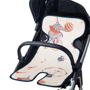 Baby Carriage Cushion Universal Breathable Stroller Mat High Chair Cushion for Spring and Summer