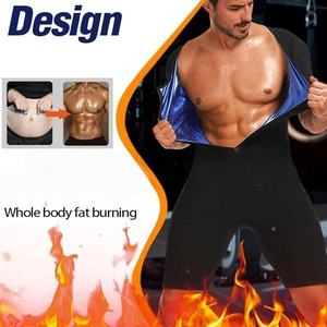 Traje Deportivo de Neopreno para Hombre, Faja Reductora, Traje de Sauna, Moldeador Corporal para Fitness, Gimnasio, Ejercicio, Entrenamiento, Mono Deportivo para Hombre - Product Image 4