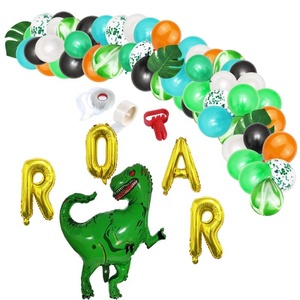 Toppers <span class=keywords><strong>de</strong></span> la torta <span class=keywords><strong>de</strong></span> dinosaurio <span class=keywords><strong>tatuajes</strong></span> dinosaurio RWAR <span class=keywords><strong>globos</strong></span> <span class=keywords><strong>de</strong></span> papel <span class=keywords><strong>de</strong></span> aluminio Dino fiesta suministros - Product Image 5