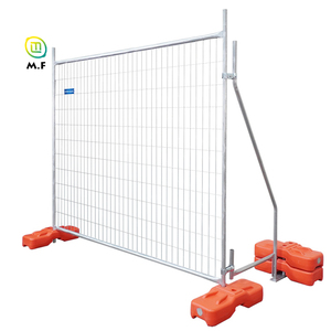 工場カスタム人気のある安価なポータブル群集制御バリア保護アプリケーションオーストラリアの一時的な金属フェンスパネル - Product Image 1