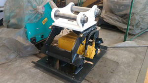 खुदाई अटैचमेंट मिट्टी की मशीन प्लेट कम्पेक्टर हाइड्रोलिक वाइब्रेटरी कम्पेक्टर वाइब्रेटरी कॉम्पेक्टर मोटर पंप - Product Image 5