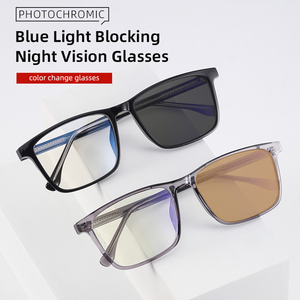 卸売ブルーライトブロッキングフォトクロミックサングラスカスタムロゴアイウェアコンピューター眼鏡アンチブルーライトフォトクロミックメガネ - Product Image 6
